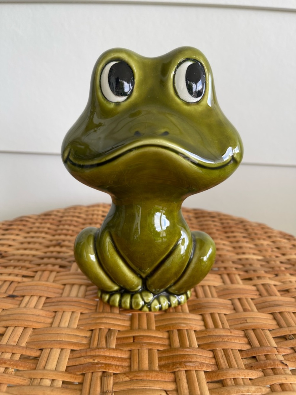 Rare Vintage Sears Robuck Neil The Frog Coin Bank